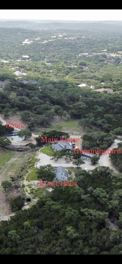 Vila Hummingbird Haus - Hill Country Views On 20 Acres With Firepit Spring Branch Exteriér fotografie